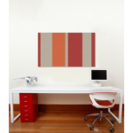 Stripes Pinboard 600 x 1200