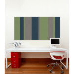 Stripes Pinboard 900 x 1800