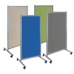 Modulo Mobile Pinboard Double Sided Room Divider