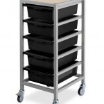 Tote Trolley Bundle – 5 Bays & 5 Trays