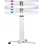 Height Adjustable Breakroom Table - Image 2