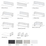 SANA Serenity Desk Divider Slide On Screen - Image 6