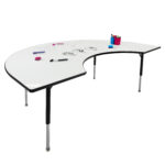 Jellybean Classroom Whiteboard Table