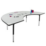 Jellybean Classroom Whiteboard Table - Image 5